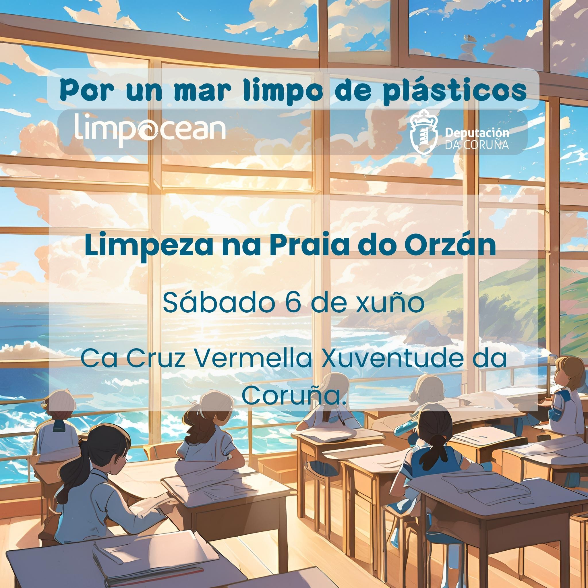 Limpeza Cruz Vermella Creatividad limpieza Orzán